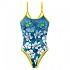 [해외]OTSO Swim Bike Run Flower 수영복 6141203009 Blue / White