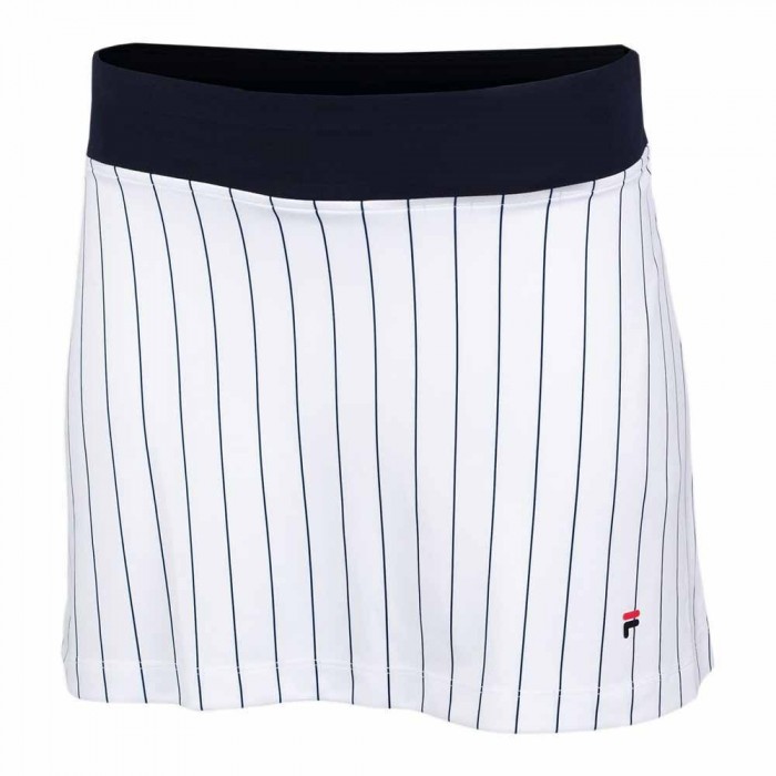 [해외]휠라 SPORT Anna 스커트 12139770949 White / Navy Stripes