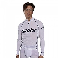 [해외]SWIX RaceX Classic 긴팔 베이스 레이어 12139779343 Bright White / Dark Navy