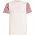 [해외]아디다스 Brand Love Colorblock 반팔 티셔츠 15141050129 Sandy Pink / Preloved Crimson / Semi Pink Spark