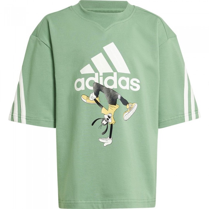[해외]아디다스 Disney Mickey Mouse 반팔 티셔츠 15141050176 Preloved Green / Off White