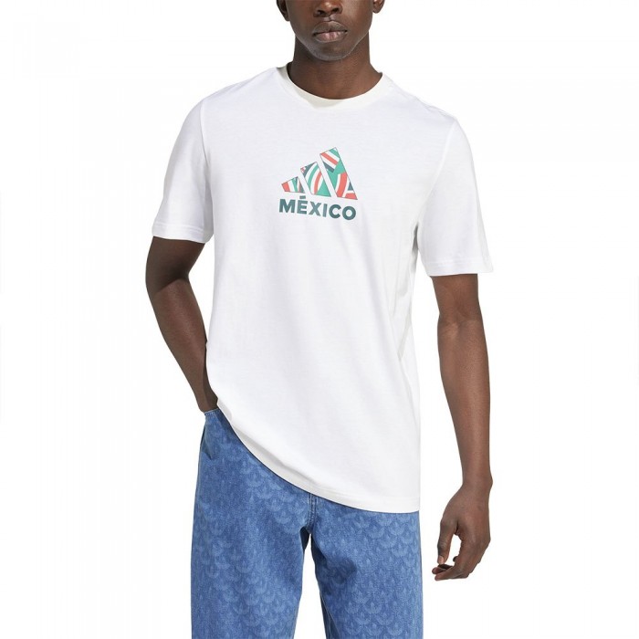 [해외]아디다스 Mexico Fan Graphic 24/25 반팔 티셔츠 15141050439 White