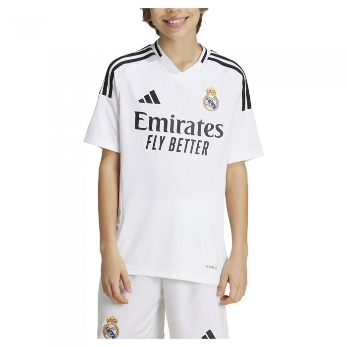 [해외]아디다스 Real Madrid 24/25 주니어 홈 반팔 티셔츠 15141050561 White