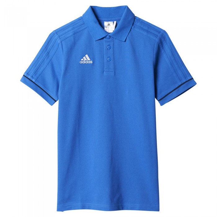 [해외]아디다스 Tiro 17 반팔 폴로 셔츠 15141073437 Cotton Polo Blue