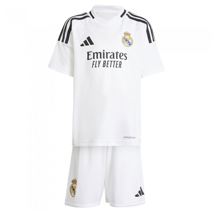 [해외]아디다스 Real Madrid 24/25 어린이 홈 세트 15141112529 White