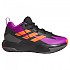 [해외]아디다스 Cross ´Em Up Select Mid 주니어 농구화 15141114663 Core Black / Purple Burst / Impact Orange