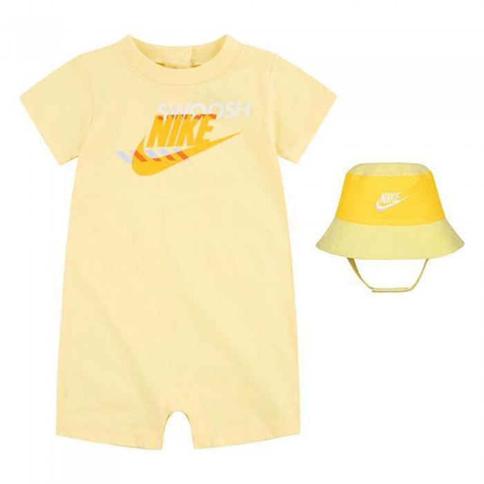 [해외]나이키 KIDS 유아용 반팔바디 Set NSW Pe 15140365593 Soft Yellow