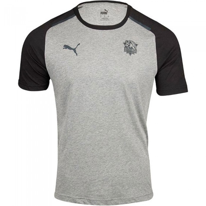 [해외]푸마 Baskonia 팀 Cup Casuals 반팔 티셔츠 15139963768 Medium Gray Heather