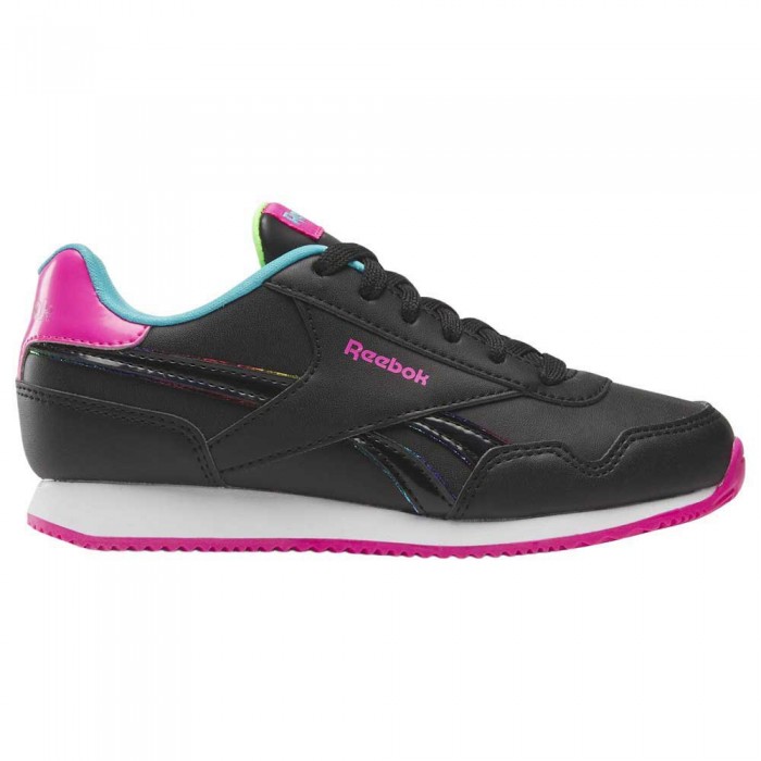 [해외]리복 Royal CL Jog 3.0 운동화 15140899499 Core Black / Laser Pink F23 / Digital Blue