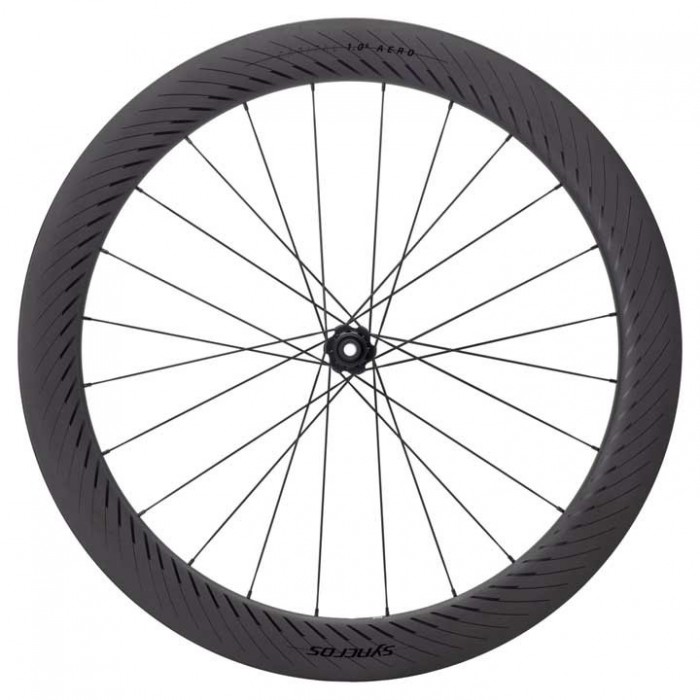 [해외]싱크로스 Capital 1.0S Aero 700C CL Disc Tubeless 도로 자전거 뒷바퀴 1140829859 Black Matt