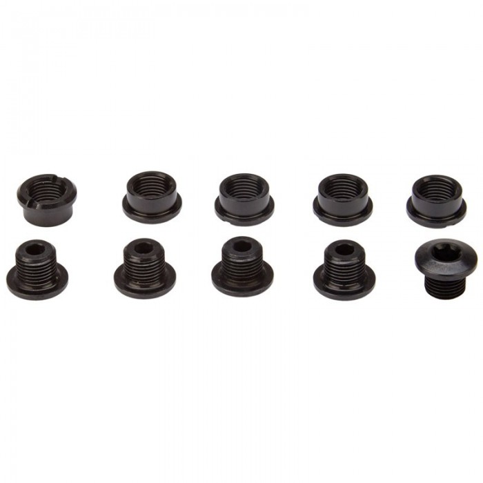 [해외]ABSOLUTE BLACK Short Bolts And Nuts 5 단위 나사 1137576461 Black