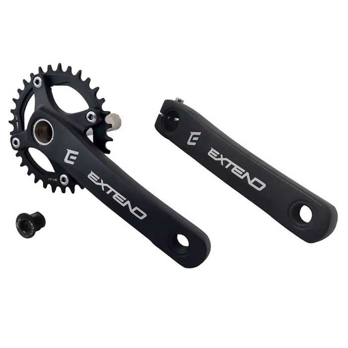 [해외]EXTEND MTB SR 11 Direct Mount 크랭크셋 1141187107 Black