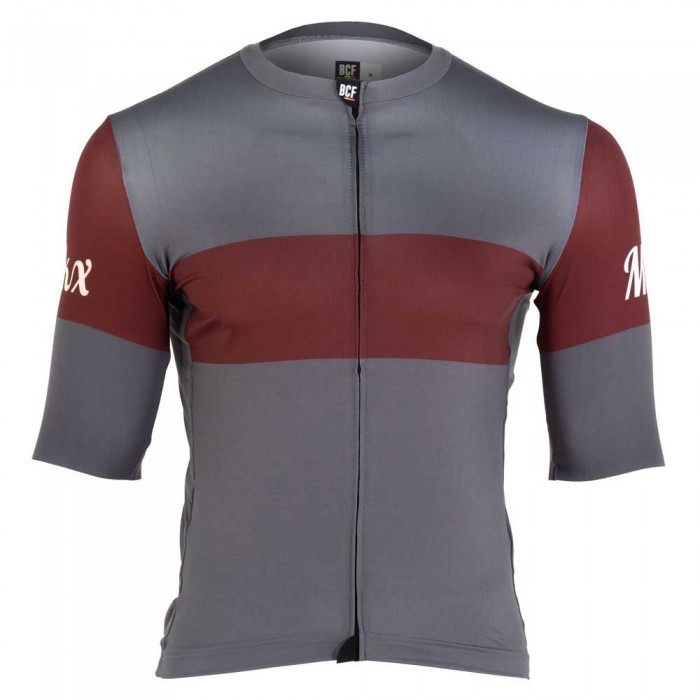 [해외]EDDY MERCKX Grav 반팔 저지 1141221404 Grey / Bourgogne