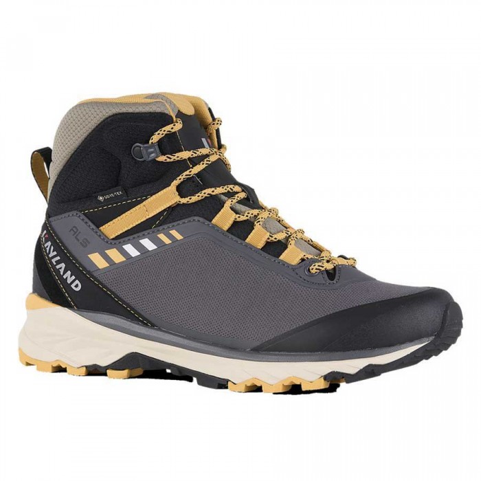 [해외]케이랜드 Strider Mid 고어텍스 등산화 4140744177 Dark Grey / Yellow