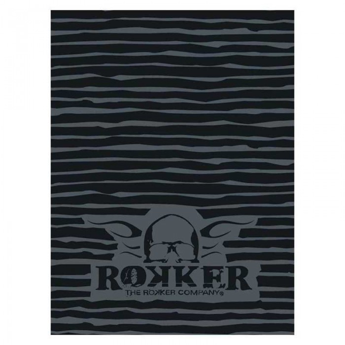 [해외]ROKKER Logo Stripes 넥워머 6140913171 Black