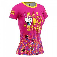 [해외]OTSO Hello Kitty Sparkle 반팔 티셔츠 6141202961 Fucsia / Yellow