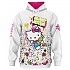 [해외]OTSO Hello Kitty Sweet 스웨트셔츠 6141202981 White / Multicolour