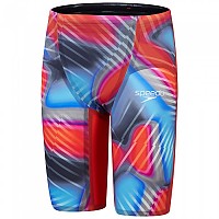 [해외]스피도 Fastskin LZR Pure Valor 2.0 High Waisted jammer 6141025864 Flame Red / Picton Blue