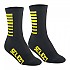 [해외]SELECT Sports Striped 하프 삭스 3139993501 Black / Yellow