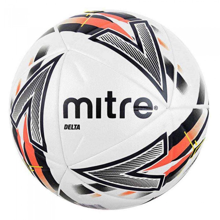 [해외]MITRE Delta One 축구공 3140609143 White / Black / Orange