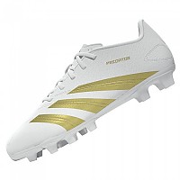 [해외]아디다스 Predator Club Flexible Ground 축구화 3141105236 Ftwr White / Gold Met / Ftwr White