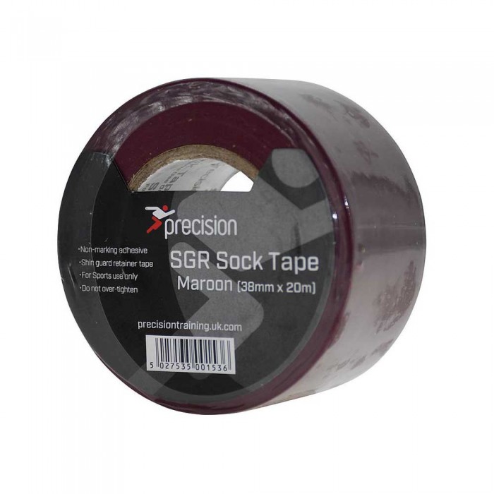 [해외]PRECISION 양말 테이프 SGR 38 mm 20 m 5 단위 3140609382 Maroon