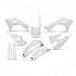 [해외]UFO Kawasaki KXF 450 2024-2024 KAKIT231F-047 Fork Protectors & 오토바이 플라스틱 키트 9140865595 White