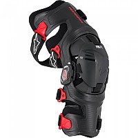 [해외]알파인스타 RK-7 Plasma 무릎 보호대 9141309411 Black / Red