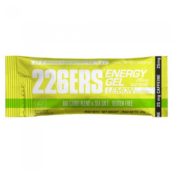 [해외]226ERS 카페인 Energy Bio 25g 25mg 1 단위 레몬 에너지 술집 4137732966