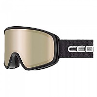 [해외]CEBE Striker evo 스키 고글 4141017830 White Gold Shiny