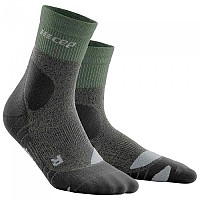 [해외]CEP 하이킹 Merino Mid-Cut 양말 4141311600 Green / Grey