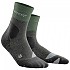 [해외]CEP 하이킹 Merino Mid-Cut 양말 4141311600 Green / Grey