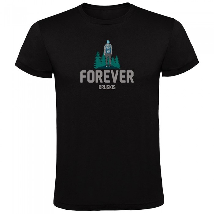 [해외]KRUSKIS Forever 반팔 티셔츠 4141146735 Black