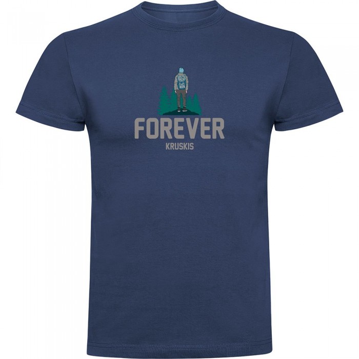 [해외]KRUSKIS Forever 반팔 티셔츠 4141146739 Denim Blue