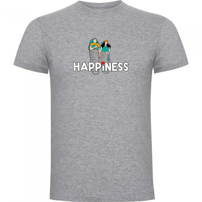 [해외]KRUSKIS Happiness 반팔 티셔츠 4141146799 Heather Grey