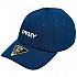 [해외]오클리 APPAREL 모자 6 Panel Stretch Metallic 4140222860 Team Navy