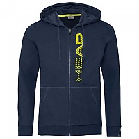 [해외]헤드 RACKET Club Fynn 풀지퍼 스웨트셔츠 12136882756 Dark Blue / Yellow