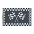 [해외]STYLISH CAMPING Racing Flag 매트 4141310712 Black / White