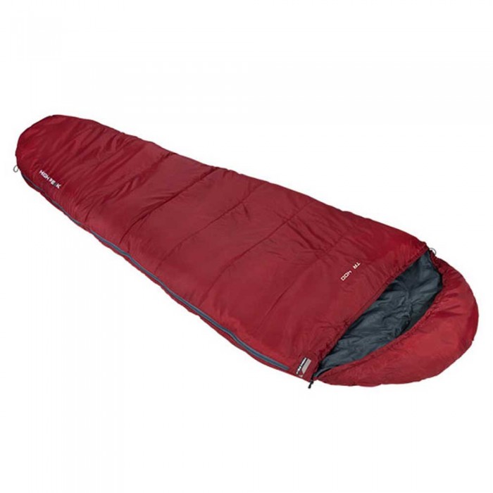 [해외]HIGH PEAK TR 400 침낭 4140846231 Darkred / Grey