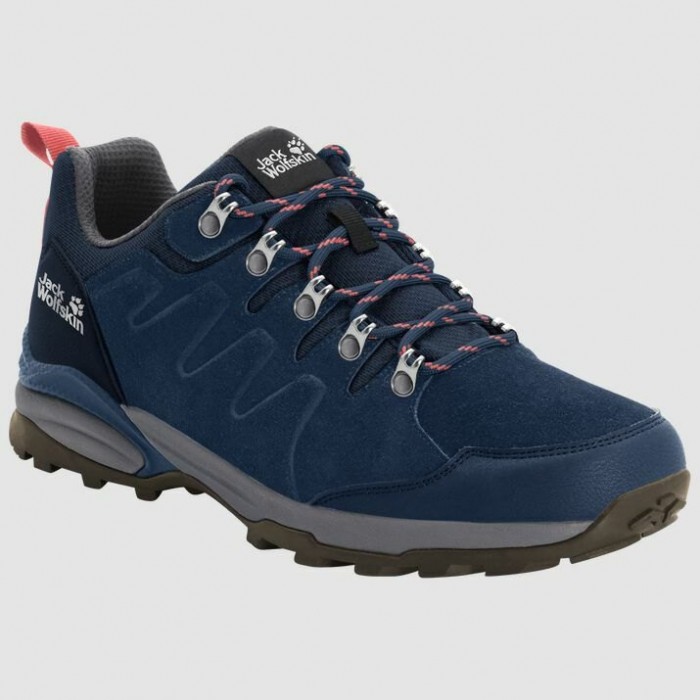 [해외]잭울프스킨 신발 Refugio Texapore Low 하이킹화 4138549980 Dark Blue / Grey