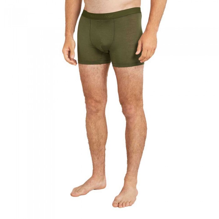 [해외]아이스브레이커 Merino 125 Cool-Lite Anatomica 복서 브리프 4141264852 Loden