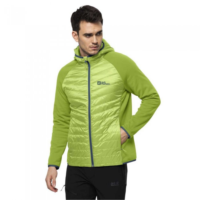 [해외]잭울프스킨 Routeburn Pro Hybrid 자켓 4141321311 Fresh Green