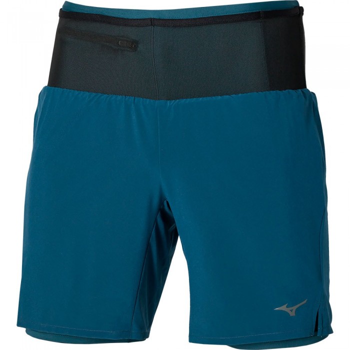 [해외]미즈노 Multi Pocket 7.5 2 in 1 반바지 4141107225 Blue Wing Teal