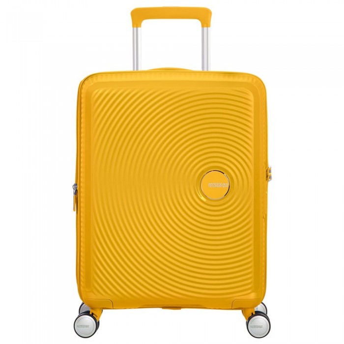 [해외]아메리칸 투어리스터 Soundbox Spinner 55/20 TSA 35.5L 확장 가능한 트롤리 141213739 Golden Yellow