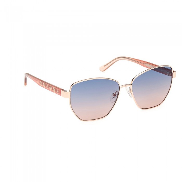 [해외]GUESS 색안경 GU00102 140805569 Shiny Rose Gold / Gradient Blue