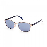 [해외]GUESS 색안경 GU00117 59 mm 140828866 Shiny Rose Gold / Blue