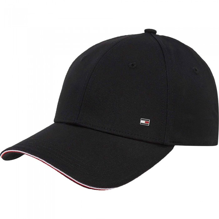 [해외]타미힐피거 Corporate Cotton 6 Panel 모자 141065426 Black