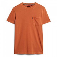 [해외]슈퍼드라이 Essential Washed Pocket 반팔 티셔츠 141198067 Washed Autumn Glaze Brown