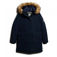 [해외]슈퍼드라이 Everest Faux Fur 자켓 141110478 Nordic Chrome Navy