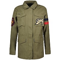 [해외]슈퍼드라이 Longline Varsity Rookie 자켓 141291580 Khaki